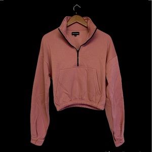 Pretty Little Thing Oversized Zip Front Sweatshirt